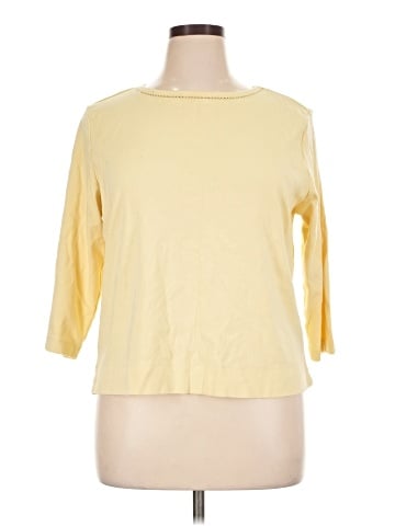 Appleseeds 3/4 Sleeve Top (view 1)