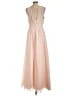Bill Levkoff 100% Polyester Tan Cocktail Dress Size 12 - photo 2