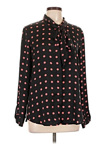 Zara Basic Long Sleeve Blouse (view 1)