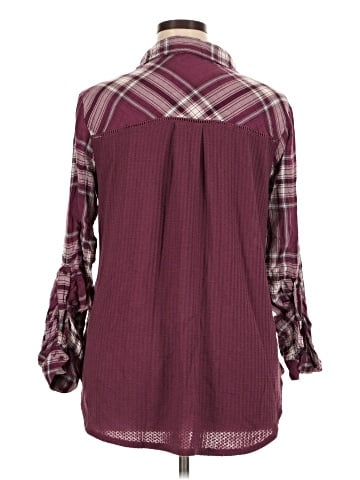 Knox Rose Long Sleeve Button-Down Shirt (view 2)