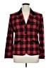 Pendleton 100% Virgin Wool Plaid Red Wool Blazer Size 14 - photo 1