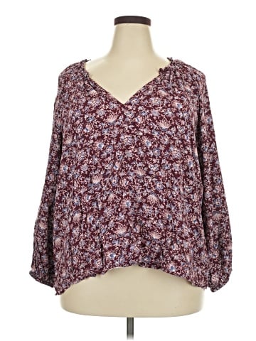 Old Navy 3/4 Sleeve Blouse (view 1)