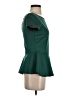 Bisou Bisou Green Short Sleeve Blouse Size XS - photo 4
