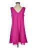 Aryeh 100% Polyester Solid Pink Casual Dress Size S - photo 1