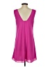 Aryeh 100% Polyester Solid Pink Casual Dress Size S - photo 2