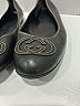 Gucci 100% Leather Black Flats Size EU (IT) 39 / US 9 - photo 3