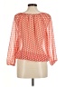 JM Collection Orange 3/4 Sleeve Blouse Size M - photo 2
