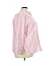 Chaps 100% Cotton Stripes Pink Long Sleeve Button-Down Shirt Size 3X - photo 4