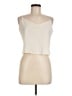 J.Crew 100% Polyester Ivory Sleeveless Blouse Size M - photo 1