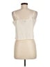 J.Crew 100% Polyester Ivory Sleeveless Blouse Size M - photo 2