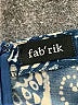 Fab'rik 100% Polyester Paisley Blue Romper Size S - photo 4