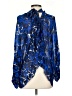 Zara Blue Long Sleeve Blouse Size XS - photo 2