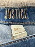 Justice Solid Blue Jeans Size 10 - photo 3