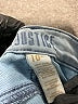 Justice Solid Blue Jeans Size 10 - photo 3