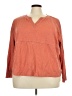 wonderly Orange Pullover Sweater Size 4X - photo 1