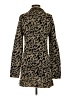 Daytrip 100% Acrylic Animal Print Brown Cardigan Size S - photo 2