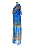 Jealous Tomato 100% Polyester Paisley Blue Casual Dress Size M - photo 6