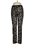 StyleStalker Animal Print Black Casual Pants Size 10 - photo 1