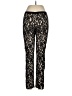 StyleStalker Animal Print Black Casual Pants Size 10 - photo 2