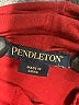 Pendleton Burgundy Long Sleeve Top Size L - photo 7