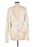 Halogen Polka Dots Ivory Pullover Sweater Size L - photo 2
