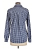 Southern Tide Checkered-gingham Blue Long Sleeve Button-Down Shirt Size M - photo 2