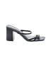 Steve Madden Solid Black Sandals Size 7 1/2 - photo 1