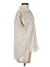 Rebecca Taylor Stars Ivory Short Sleeve Blouse Size 2 - photo 4