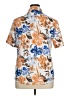 Assorted Brands Tropical Orange Short Sleeve Blouse Size XL - photo 2