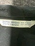 Zara Basic Black Long Sleeve Blouse Size L - photo 7