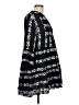 Elan Chevron-herringbone Black Casual Dress Size L - photo 4