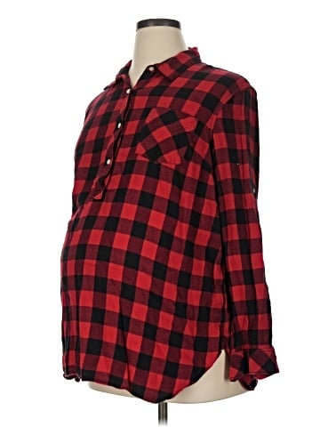 Gap - Maternity Long Sleeve Polo (view 1)