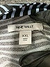 Nine West Stripes Blue Casual Dress Size XXL - photo 7
