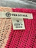 Versona 100% Acrylic Color Block Pink Pullover Sweater Size S - photo 7