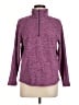 St. John's Bay 100% Polyester Purple Pullover Sweater Size M (petite) - photo 1