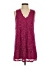 Francesca's 100% Polyester Burgundy Cocktail Dress Size XS - photo 1