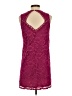 Francesca's 100% Polyester Burgundy Cocktail Dress Size XS - photo 2