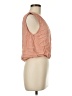 O'Neill 100% Viscose Orange Sleeveless Blouse Size M - photo 4