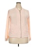 Merona 100% Polyester Pink Track Jacket Size XXL - photo 1