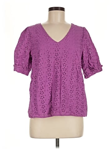 Draper James Short Sleeve Blouse (view 1)