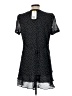 Liz Claiborne 100% Polyester Polka Dots Black Casual Dress Size 12 Petite - photo 2
