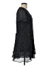 Liz Claiborne 100% Polyester Polka Dots Black Casual Dress Size 12 Petite - photo 4