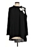 Mishca 100% Polyester Black Long Sleeve Blouse Size M - photo 1