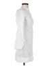 Gianni Bini 100% Polyester White 3/4 Sleeve Top Size 2 - photo 4