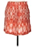 Ace Delivery 100% Rayon Chevron-herringbone Red Casual Skirt Size S - photo 2