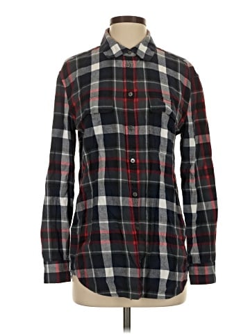 Equipment Long Sleeve Button-Down Shirt (view 1)