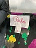 Parker 100% Polyester Print Black Cocktail Dress Size S - photo 4