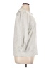 Ann Taylor LOFT 100% Cotton Silver Sweatshirt Size XL - photo 4