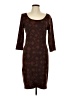 Peruvian Connection Argyle Brown Casual Dress Size L - photo 1
