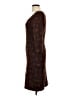 Peruvian Connection Argyle Brown Casual Dress Size L - photo 5